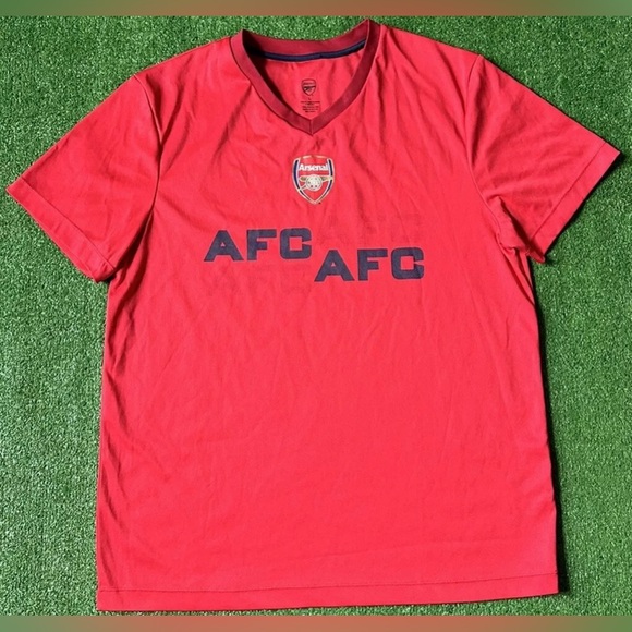 Arsenal AFC Soccer Jersey Size Large (42-44) V Neck - Picture 1 of 6
